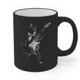 Boston Terrier Guitar Graphic Print Coffee Mug, trending gift