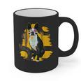 Boston Terrier s Mid-Century Modern Art s Street Grunge Graphic Print Coffee Mug, trending gift