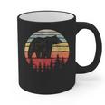 Catch Some Rays Vintage Retro Grizzly Bear Graphic Print Coffee Mug, trending gift