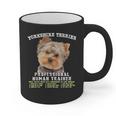 Yorkshire Terrier Yorkie Dog Professional Human Trainer Graphic Print Coffee Mug, trending gift