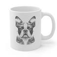 Boston Terrier Dog Bostie Nature Memorial Idea Men Women Graphic Print Coffee Mug, trending gift