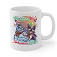 Boston Terrier Dog Christmas Snowman Winter Snow Graphic Print Coffee Mug, Boston Terrier Christmas Gifts, trending gift