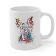 Boston Terrier Splash Graphic Print Coffee Mug, trending gift
