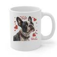 Boston Terrier Is My Valentine Cute Pet Dog Owner Valentine Graphic Print Coffee Mug, trending gift