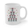 Boston Terrier Xmas Tree Lights For Men Women Boston Terrier Graphic Print Coffee Mug, trending gift
