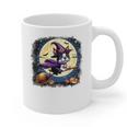 Cute Boston Terrier Halloween Costume Dog Lover Women Girls Graphic Print Coffee Mug, Boston Terrier Halloween Gifts, trending gift