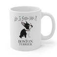 Life Is Better With A Boston Terrier Dog For Lover Graphic Print Coffee Mug, trending gift