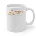 Retro Sedona Script Vintage Throwback Kids Graphic Print Coffee Mug, trending gift