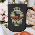 Best Dog Father Dad Vintage Boston Terrier For Men Women Graphic Print Coffee Mug, Couple Gifts, Boston Terrier Dad Gifts, funny design