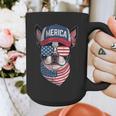 Boston Terrier 4th Of July US Merica Bostie Dog Patriotic For Men Women Kids Graphic Print Coffee Mug, Patriotic Boston Terrier Gifts, Boston Terrier 4th Of July Gifts, funny design