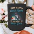 Boston Terrier American Gentleman Bibliophile Book Lover Graphic Print Coffee Mug, American Boston Terrier Gifts, funny design