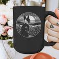 Boston Terrier Dog Nature Scene Graphic Art Men Women Girls Kids Graphic Print Coffee Mug, funny design