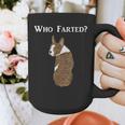 Boston Terrier Who Farted Graphic Print Coffee Mug, funny design