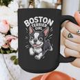 Boston Terrier Girl Cute Cartoon For Dog Owners Pet Terrier Graphic Print Coffee Mug, funny design