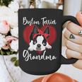 Boston Terrier Grandma Dog Owner Boston Terrier For Men Women Graphic Print Coffee Mug, funny design