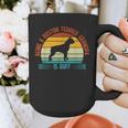 Being a Boston Terrier Grandpa Is Ruff Boston Terrier Graphic Print Coffee Mug, funny design