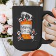Boston Terrier Happy Pills T-Shirt Graphic Print Coffee Mug, funny design
