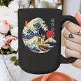 Boston Terrier Japanese Kanagawa Wave Surf Loyal Dog Men Women Kids Graphic Print Coffee Mug, funny design