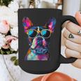 Boston Terrier Lovers Pop Art Boston Terrier Graphic Print Coffee Mug, funny design