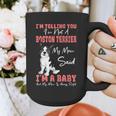 Boston Terrier Mom American Gentleman Dog Lover Mother's Day Graphic Print Coffee Mug, Couple Gifts, Mom Gifts, Boston Terrier Mom Gifts, American Boston Terrier Gifts, funny design