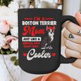 Boston Terrier Mom American Gentleman Dog Mother's Day Graphic Print Coffee Mug, Couple Gifts, Mom Gifts, Boston Terrier Mom Gifts, American Boston Terrier Gifts, funny design