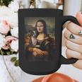 Boston Terrier Mona Lisa Painting Art Dog Mom Dad For Men Women Kids Graphic Print Coffee Mug, Couple Gifts, Mom Gifts, Boston Terrier Dad Gifts, Boston Terrier Mom Gifts, funny design