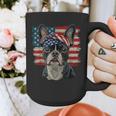 Boston Terrier Patriotic 4th Of July USA American Flag Graphic Print Coffee Mug, Patriotic Boston Terrier Gifts, American Boston Terrier Gifts, Boston Terrier 4th Of July Gifts, funny design