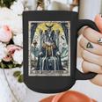 Boston Terrier Tarot Card Dog Graphic Print Coffee Mug, Boston Terrier Tarot Gifts, funny design