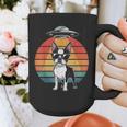 Boston Terrier UFO Alien Boston Terrier Dog Mom Dad Graphic Print Coffee Mug, Couple Gifts, Mom Gifts, Boston Terrier Dad Gifts, Boston Terrier Mom Gifts, funny design