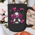 Boston Terrier Valentines Day Shirt Heart Dog Lover Graphic Print Coffee Mug, funny design