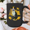 Boston Terrier s Mid-Century Modern Art s Street Grunge Graphic Print Coffee Mug, funny design