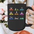 Boston Terriers Yoga Asana Pose And Meditation Graphic Print Coffee Mug, funny design