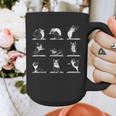 Boston Terriers Yoga Graphic Print Coffee Mug, funny design