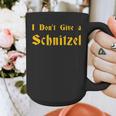 I Don't Give a Schnitzel T-Shirt Graphic Print Coffee Mug, funny design