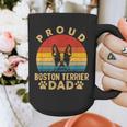 Proud Boston Terrier Dad Dog Owner Fathers Day Men Women Kids Graphic Print Coffee Mug, Couple Gifts, Boston Terrier Dad Gifts, funny design