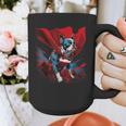 Super Power Superhero Boston Terrier Dog For Men Women Kids Graphic Print Coffee Mug, funny design