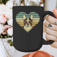 Vintage American Boston Terrier Lovers Valentine's Day Graphic Print Coffee Mug, American Boston Terrier Gifts, funny design
