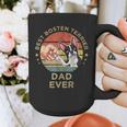 Vintage Best Boston Terrier Dad Ever Dog Father Father's Day Men Girls Kids Graphic Print Coffee Mug, Couple Gifts, Boston Terrier Dad Gifts, funny design