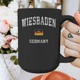 Wiesbaden Germany Vintage Athletic Sports Graphic Print Coffee Mug, funny design