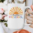 Back To School Hello Preschool For Kids Teacher Women Graphic Print Coffee Mug, funny gift