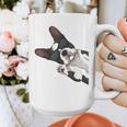 Boston Terrier Bostie Dog Kids Men Graphic Print Coffee Mug, funny design