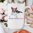 Boston Terrier Mom Bandana Boston Terrier Dog Graphic Print Coffee Mug, Couple Gifts, Mom Gifts, Boston Terrier Mom Gifts, funny design
