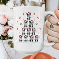 Boston Terrier Xmas Tree Lights For Men Women Boston Terrier Graphic Print Coffee Mug, funny design