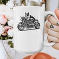 Cool Boston Terrier Riding a Motorcycle Biker Dog Lover For Men Women Kids Graphic Print Coffee Mug, Boston Terrier Riding Gifts, funny design