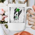 Cool Saint Patrick's Boston Terrier T Shirt For Dogs Lovers Graphic Print Coffee Mug, funny design