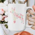 Floral FLower Boston Terrier Mom Grandma Graphic Print Coffee Mug, Couple Gifts, Mom Gifts, Boston Terrier Mom Gifts, funny design
