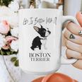 Life Is Better With A Boston Terrier Dog For Lover Graphic Print Coffee Mug, funny design
