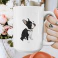 Love NOPE Boston Terrier Dog Lover Graphic Print Coffee Mug, funny design