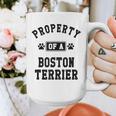 Property Of Boston Terrier Boston Terrier Shirt Graphic Print Coffee Mug, funny design