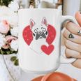 Valentine's Day Boston Terrier Graphic Print Coffee Mug, funny design